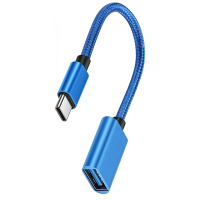 Adapteris USB-C uz USB 3.0 zils ar vadu