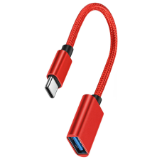 Adapteris USB-C uz USB 3.0 sarkans ar vadu