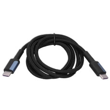 KUULAA Z1 kabelis USB-C uz USB-C 1m melns