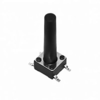 Poga bez fiksācijas SMD 4pin DIP2 6x6mm 14mm augstums