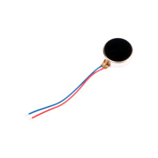 Vibrācijas motors plakans 10x3.4mm 10000rpm DC 3V