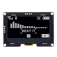 OLED displeja modulis 2.42" 128x64 I2C SSD1309