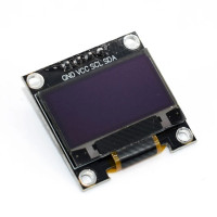 OLED displeja modulis 0.96" 128x64 I2C balts NFP1315-61AY