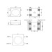 LED individuāli adresējams RGB pikselis SK6812 MINI-E SMD 5V