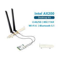 Intel WiFi6 AX200 (Gig+) Desktop Kit