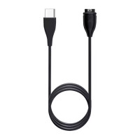 USB-C kabelis 1m priekš Garmin viedpulksteņiem melns